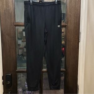 Champion Men's Black Jogger Pants